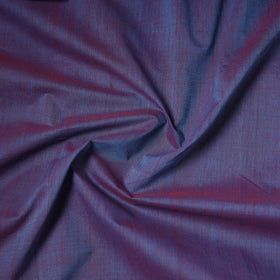 Purple - Handloom Mangalagiri Cotton Fabric with Nizam Zari Border 02
