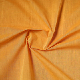 Orange - Handloom Mangalagiri Cotton Fabric with Nizam Zari Border 03