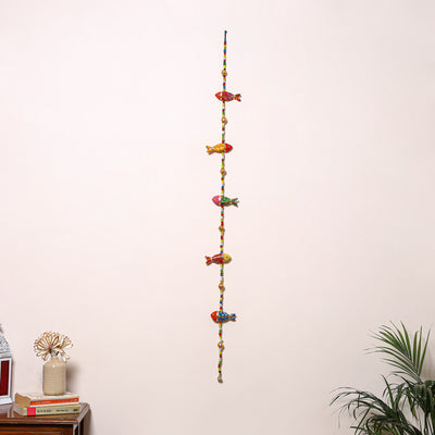 Traditional Handmade Bead Work Wall Hanging for Home Decor 87