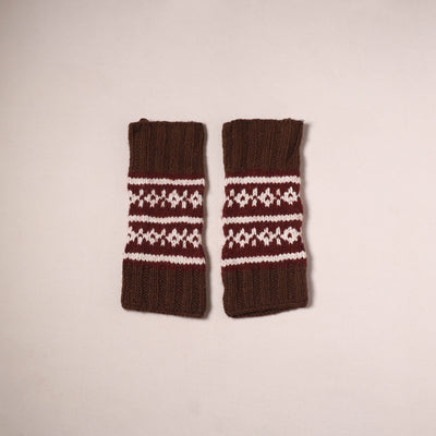 Kullu Karishma Hand Knitted Merino Wool Leg Warmer 25