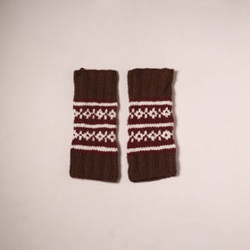 Kullu Karishma Hand Knitted Merino Wool Leg Warmer 25