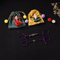 Handcrafted Kundan Bhaiya Bhabhi Rakhi Set with Potli 74
