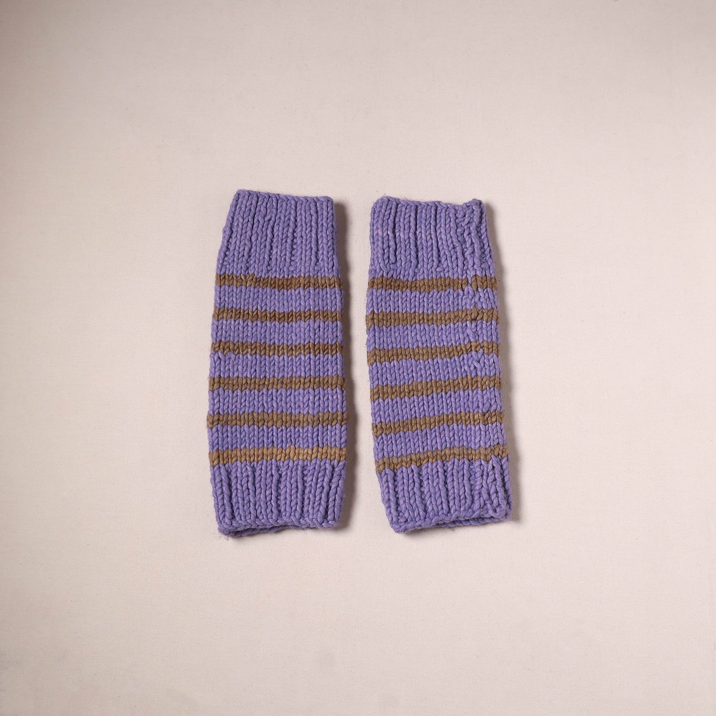 Kullu Karishma Hand Knitted Merino Wool Leg Warmer 27