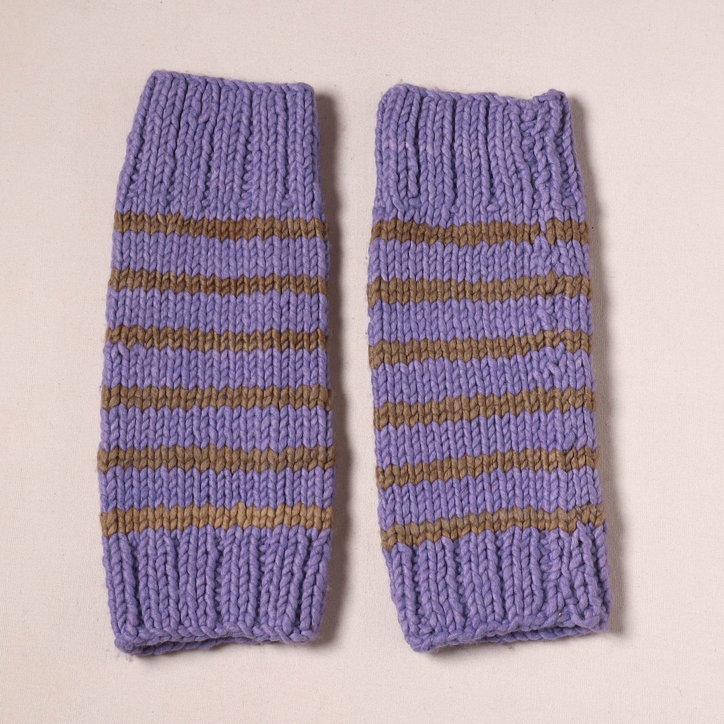 Kullu Karishma Hand Knitted Merino Wool Leg Warmer 27