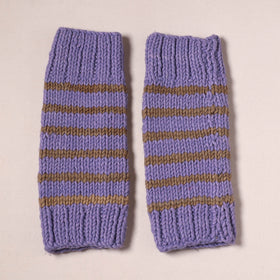 Kullu Karishma Hand Knitted Merino Wool Leg Warmer 27