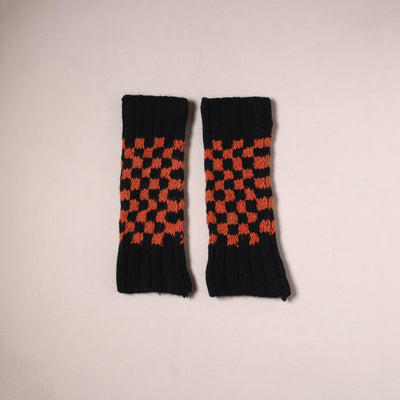 Kullu Karishma Hand Knitted Merino Wool Leg Warmer 28