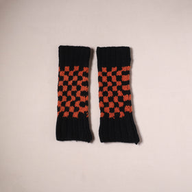 Kullu Karishma Hand Knitted Merino Wool Leg Warmer 28