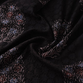 Hakoba Hand Block Ajrakh Print Natural Dyed Cotton Fabric 79