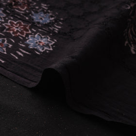 Hakoba Hand Block Ajrakh Print Natural Dyed Cotton Fabric 79