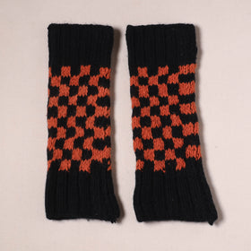 Kullu Karishma Hand Knitted Merino Wool Leg Warmer 28