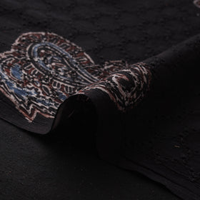 Hakoba Hand Block Ajrakh Print Natural Dyed Cotton Fabric 78