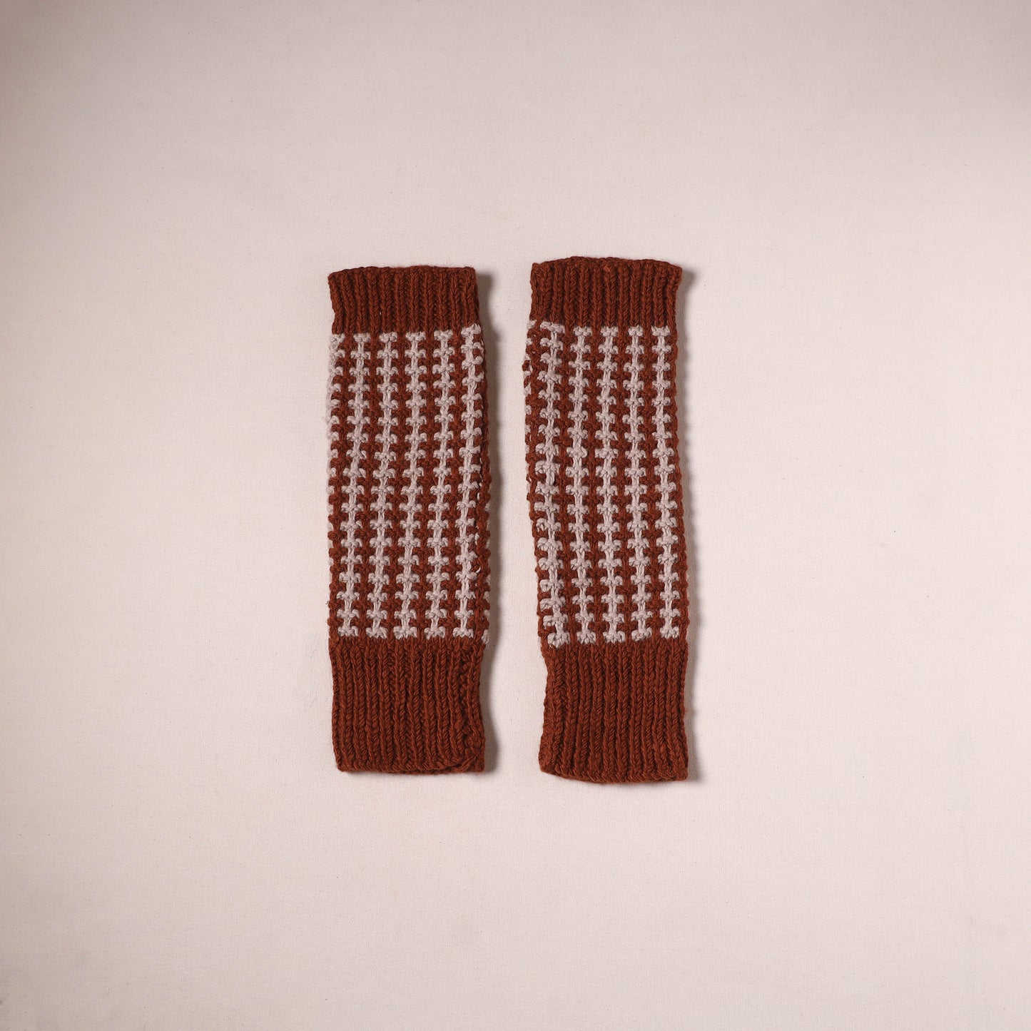 Kullu Karishma Hand Knitted Merino Wool Leg Warmer 30
