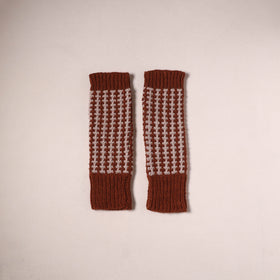 Kullu Karishma Hand Knitted Merino Wool Leg Warmer 30