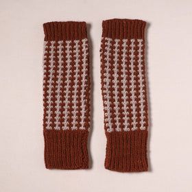 Kullu Karishma Hand Knitted Merino Wool Leg Warmer 30