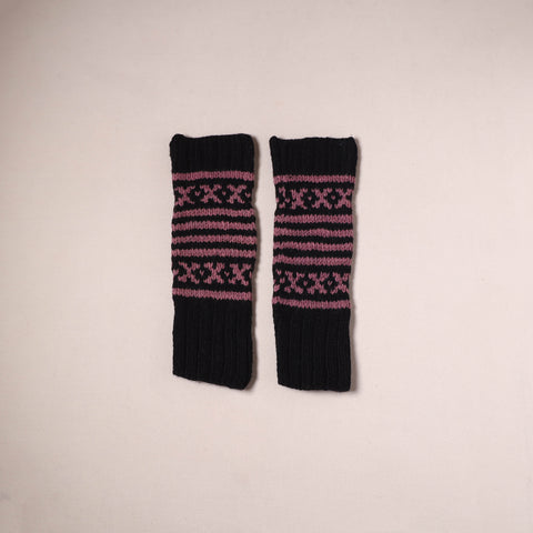 Kullu Karishma Hand Knitted Merino Wool Leg Warmer 31