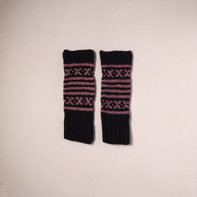 Kullu Karishma Hand Knitted Merino Wool Leg Warmer 31