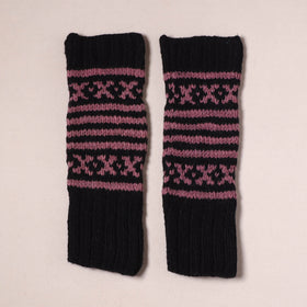 Kullu Karishma Hand Knitted Merino Wool Leg Warmer 31