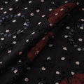 Hakoba Hand Block Ajrakh Print Natural Dyed Cotton Fabric 76