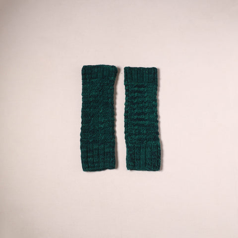 Kullu Karishma Hand Knitted Merino Wool Leg Warmer 32