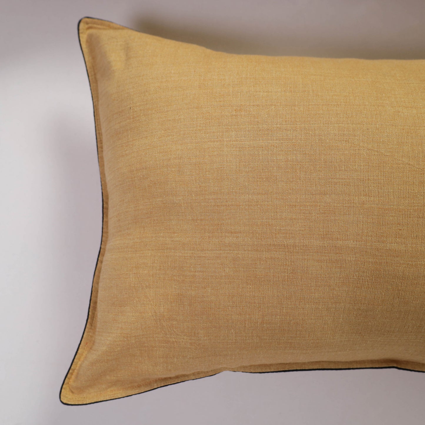  Yellow Handcrafted Cotton Pillow Cover (Set of 2)
