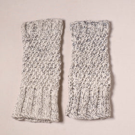 Kullu Karishma Hand Knitted Merino Wool Leg Warmer 33