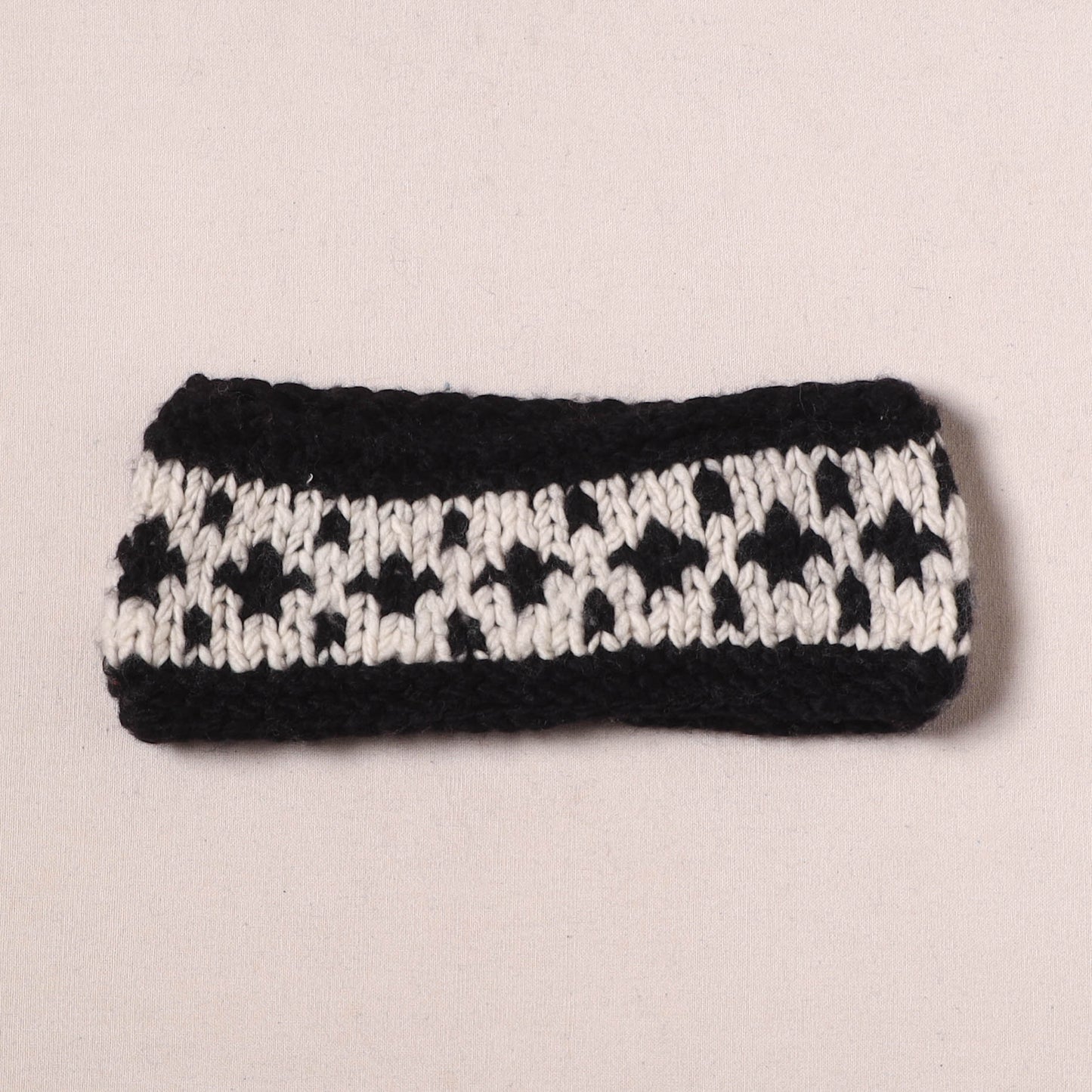 Kullu Karishma Hand Knitted Merino Wool Headband 34