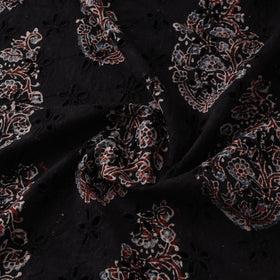 Hakoba Hand Block Ajrakh Print Natural Dyed Cotton Fabric 74