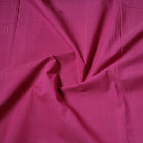 PInk - Handloom Mangalagiri Cotton Fabric with Nizam Zari Border 09