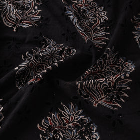 Hakoba Hand Block Ajrakh Print Natural Dyed Cotton Fabric 73