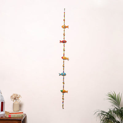 Traditional Handmade Bead Work Wall Hanging for Home Decor 94