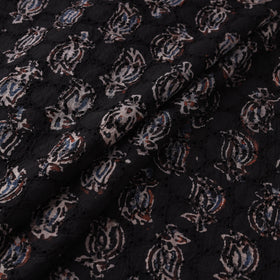 Hakoba Hand Block Ajrakh Print Natural Dyed Cotton Fabric 72