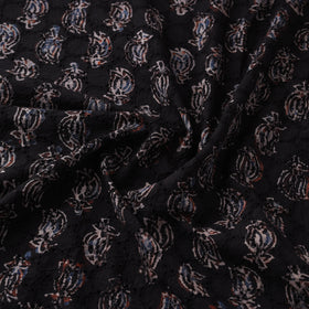 Hakoba Hand Block Ajrakh Print Natural Dyed Cotton Fabric 72