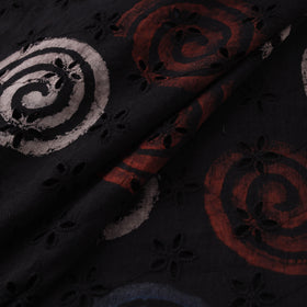 Hakoba Hand Block Ajrakh Print Natural Dyed Cotton Fabric 71
