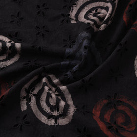 Hakoba Hand Block Ajrakh Print Natural Dyed Cotton Fabric 71