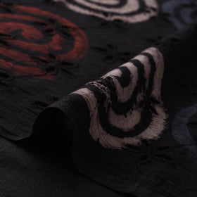 Hakoba Hand Block Ajrakh Print Natural Dyed Cotton Fabric 71
