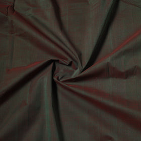 Green - Handloom Mangalagiri Cotton Fabric with Nizam Zari Border 11