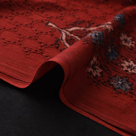 Hakoba Hand Block Ajrakh Print Natural Dyed Cotton Fabric 69
