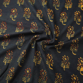 Hand Block Print Natural Dyed Cotton Nandana Fabric 02