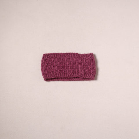 Kullu Karishma Hand Knitted Merino Wool Headband 46