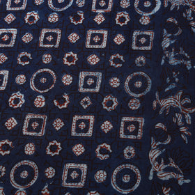 Hand Block Print Natural Dyed Cotton Nandana Fabric 03