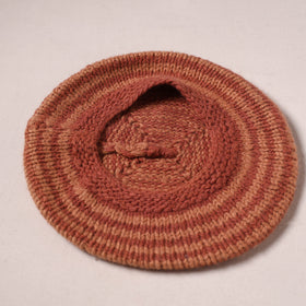 Kullu Karishma Hand Knitted Merino Wool Beret Cap 07