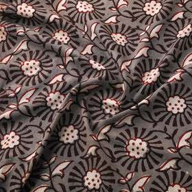 Hand Block Print Natural Dyed Cotton Nandana Fabric 04
