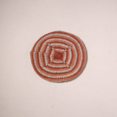 Kullu Karishma Hand Knitted Merino Wool Beret Cap 08