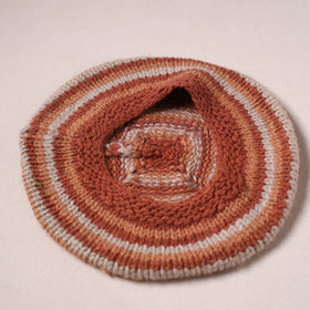 Kullu Karishma Hand Knitted Merino Wool Beret Cap 08