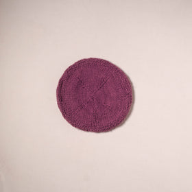 Kullu Karishma Hand Knitted Merino Wool Beret Cap 09