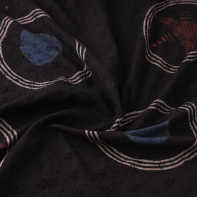 Hakoba Hand Block Ajrakh Print Natural Dyed Cotton Fabric 64