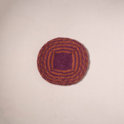 Kullu Karishma Hand Knitted Merino Wool Beret Cap 10