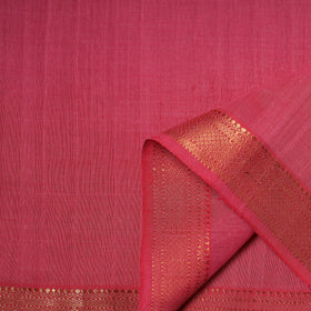 Handloom Mangalagiri Cotton Fabric with Nizam Zari Border 18
