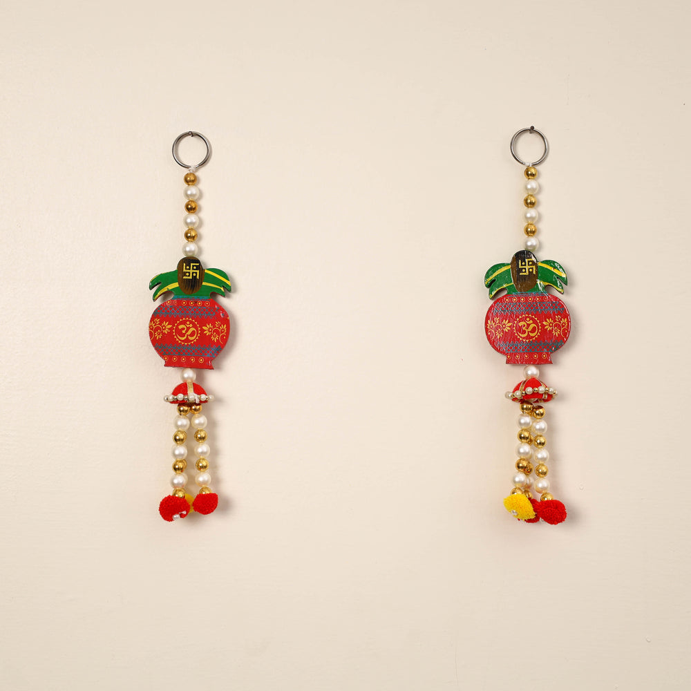 Handmade Gota & Bead Work Wall Hanging (set of 2) 30