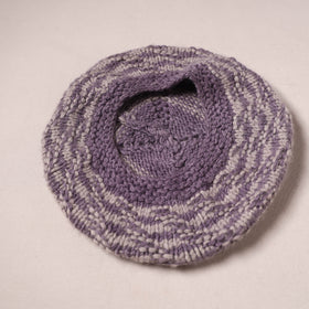 Kullu Karishma Hand Knitted Merino Wool Beret Cap 11